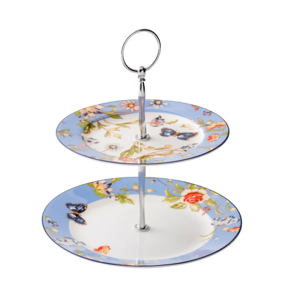 Aynsley Cottage Garden 2 Tiered Server