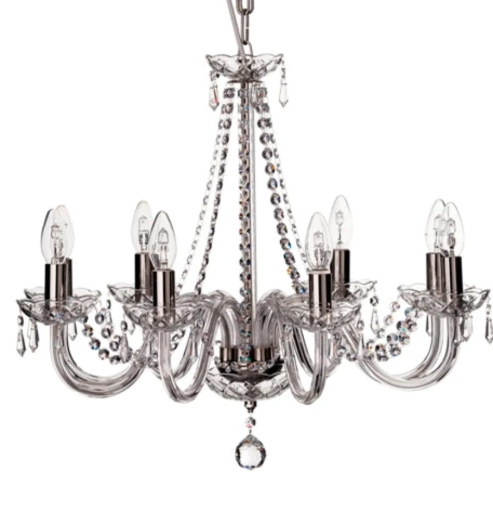 Cashel 8 Arm Chandelier US Fitting
