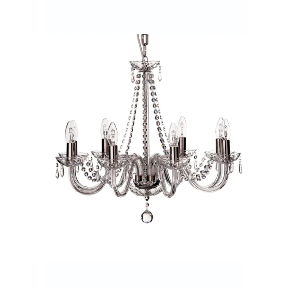 Cashel 8 Arm Chandelier IRE/UK Fitting