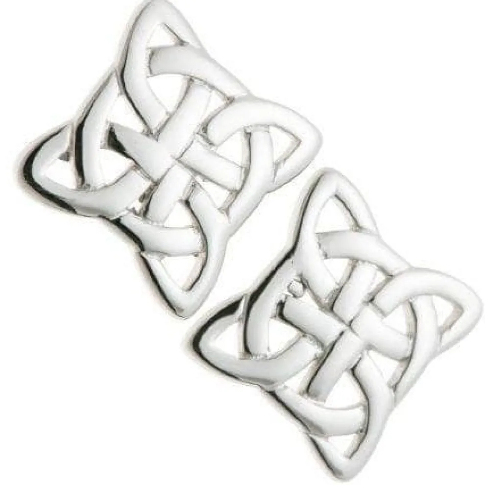 Celtic Knot Sterling Silver Earrings