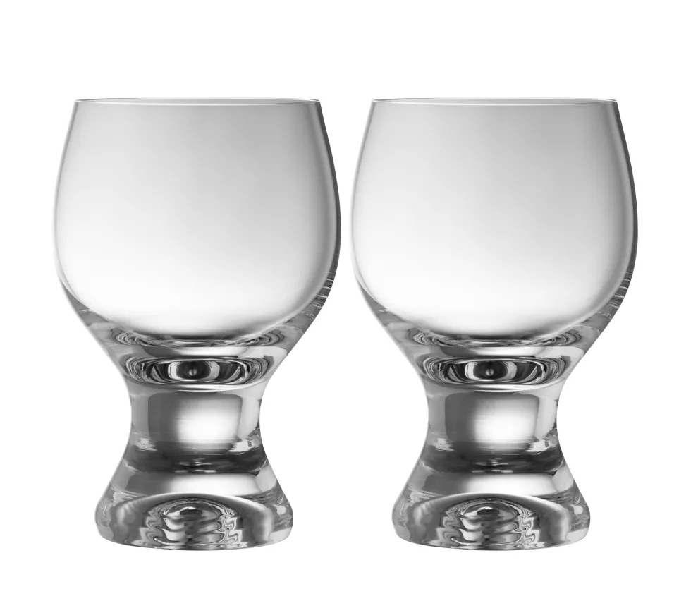 Elegance Footed Tasting Glass Pair