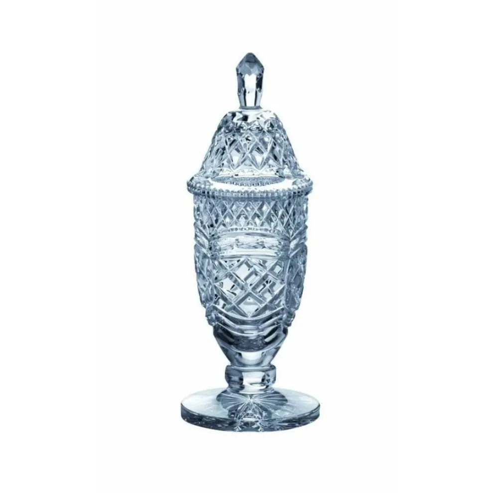 Engraved 13" Footed Sports Trophy & Lid