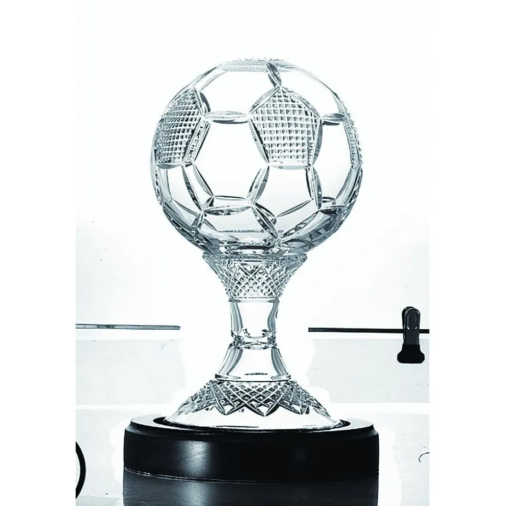 Engraved 8" Soccer Ball Trophy