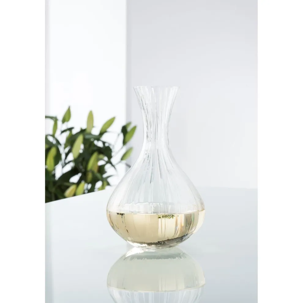 Engraved Erne Carafe