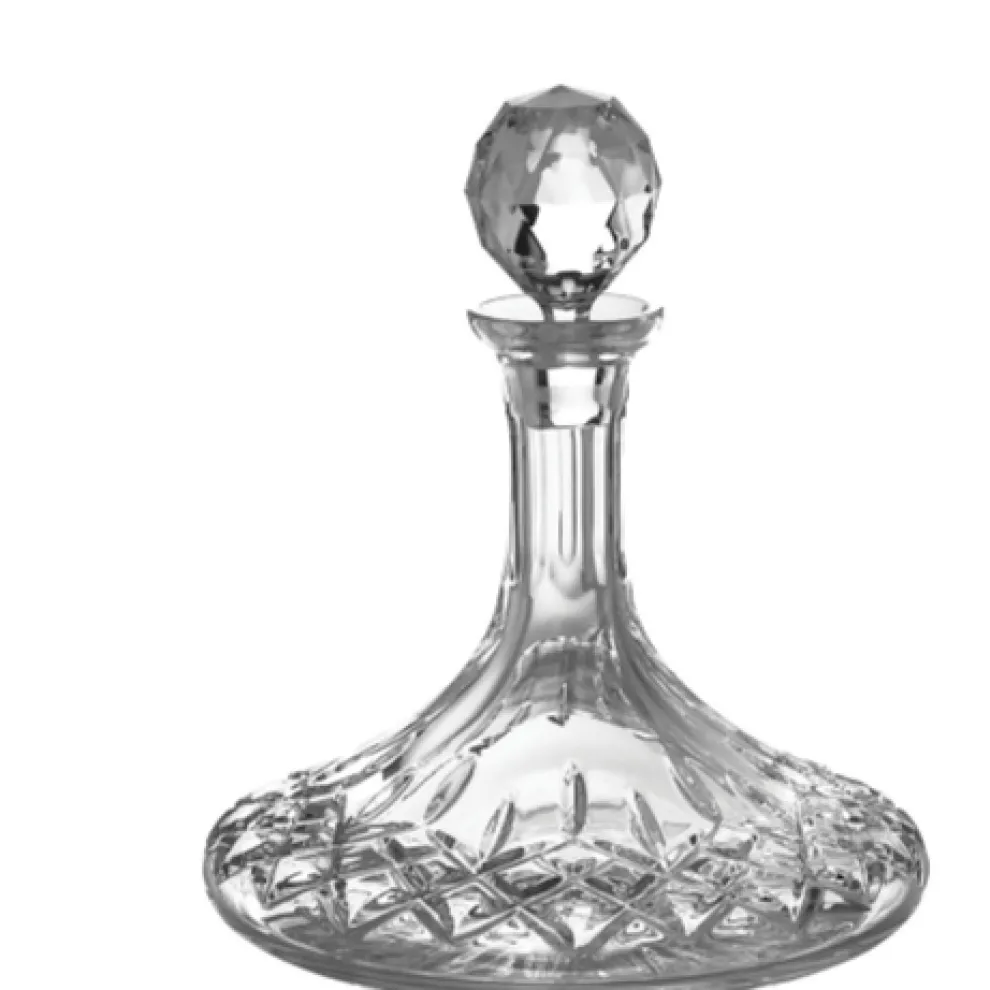 Engraved Longford Ships Decanter