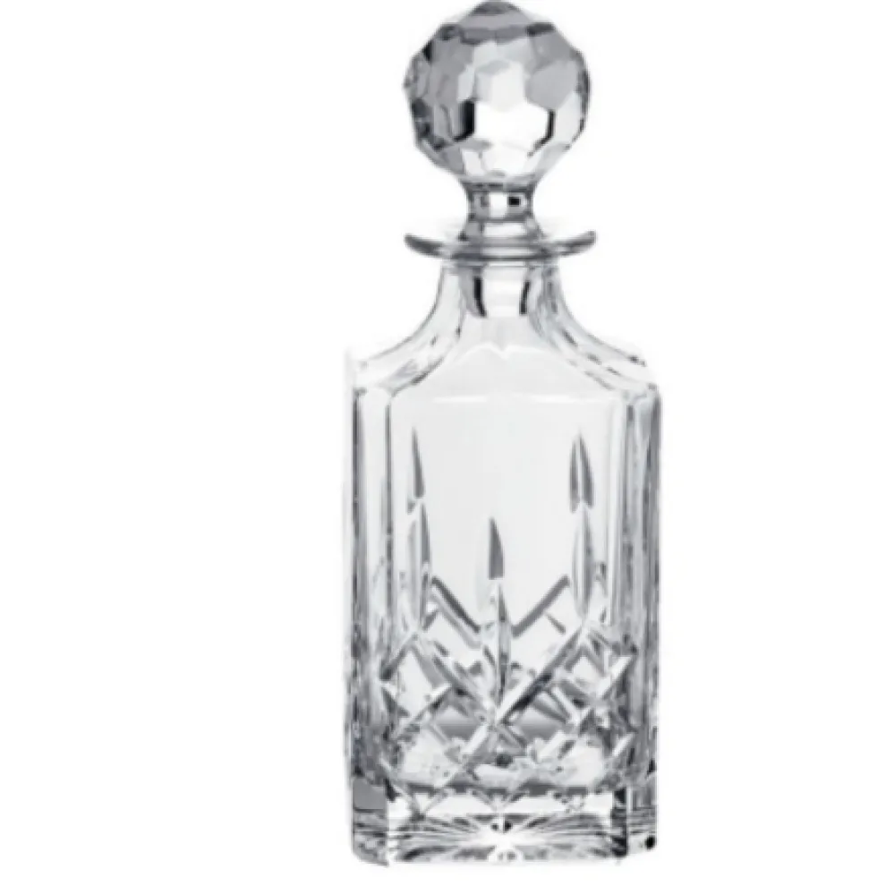 Engraved Longford Square Decanter