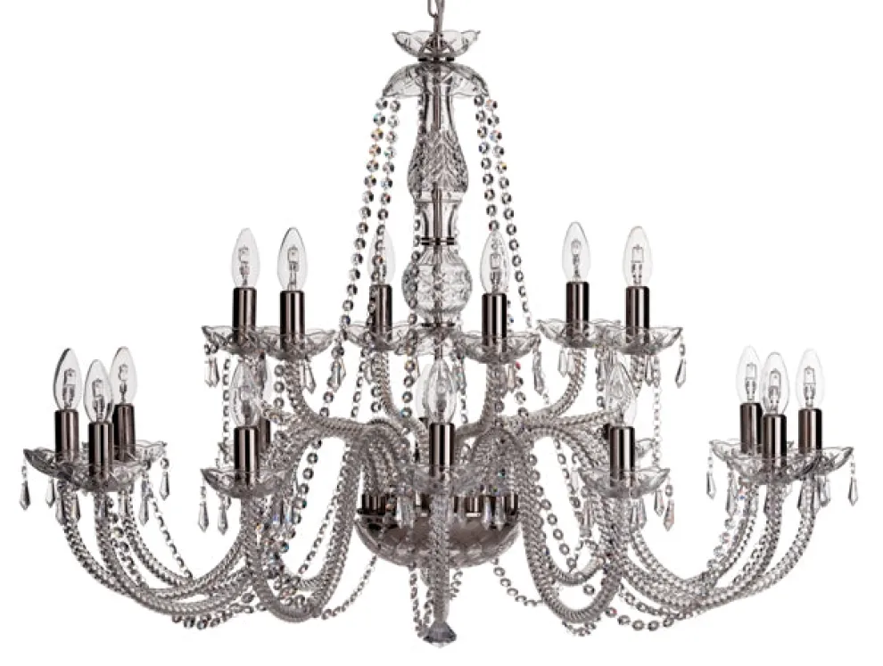 Leenane 18 Arm Chandelier US Fitting