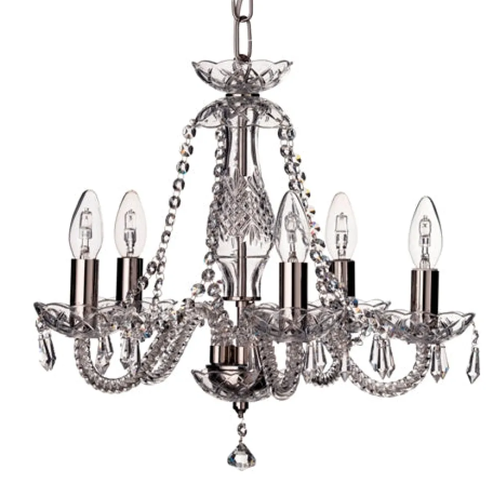 Leenane 5 Arm Chandelier US Fitting