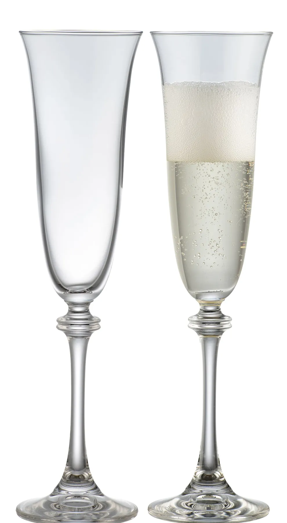 Liberty Champagne Flute Glass Pair