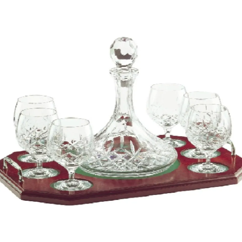 Longford Brandy Decanter Tray Set
