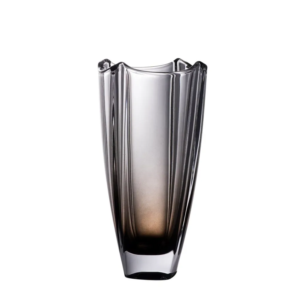 Onyx Dune 10" Square Vase