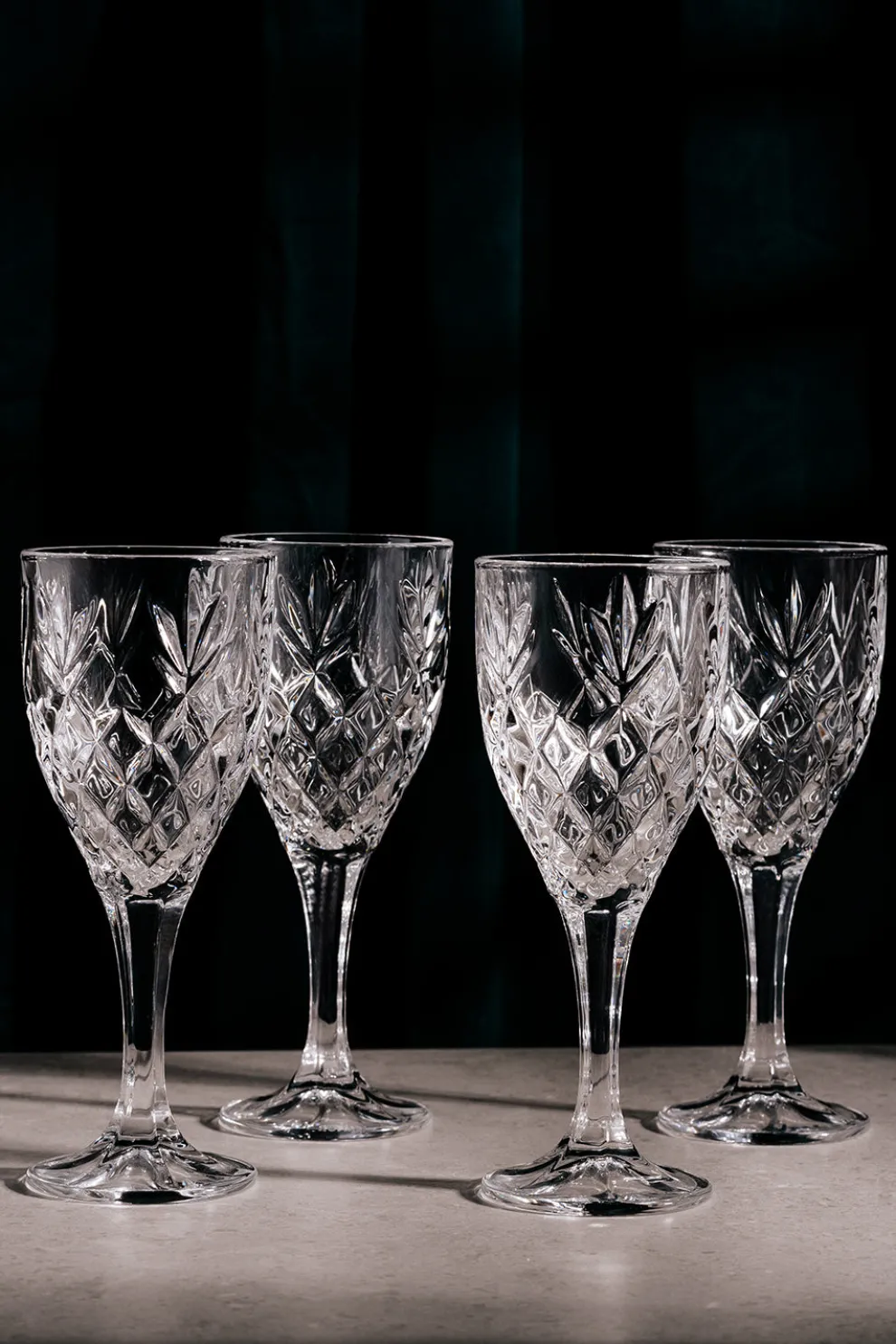 Renmore Goblet Glass Set of 4