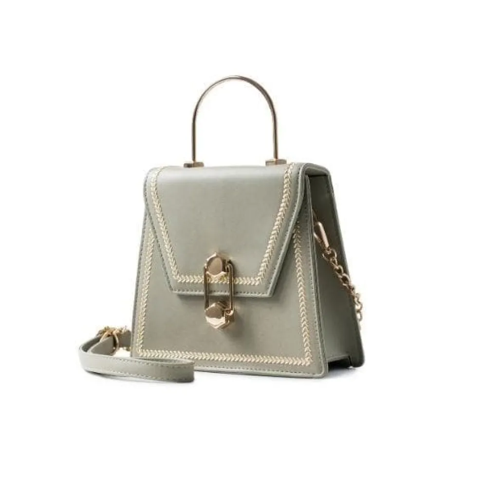 Top Handle Bag Green