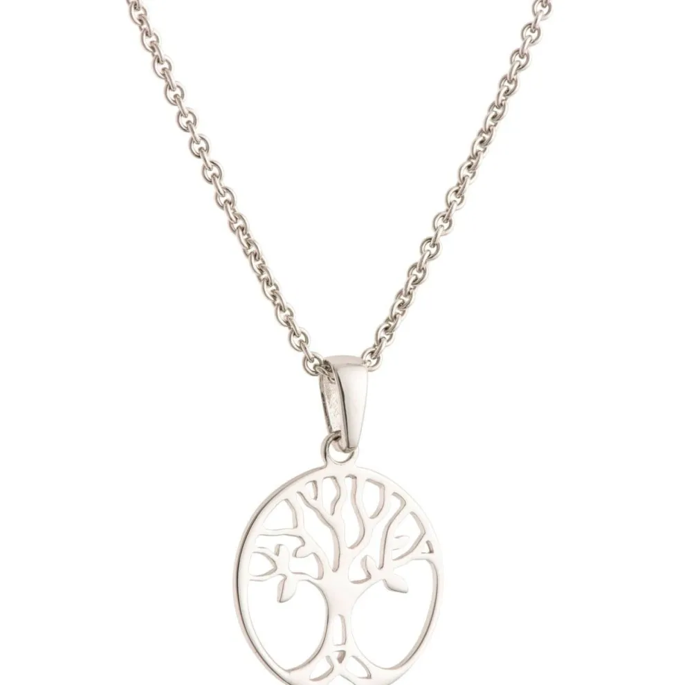 Tree Of Life Sterling Silver Pendant - Small