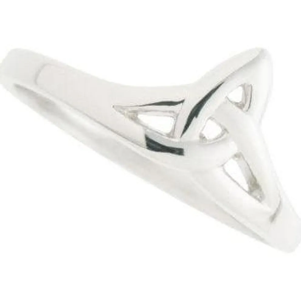 Trinity Knot Sterling Silver Ring