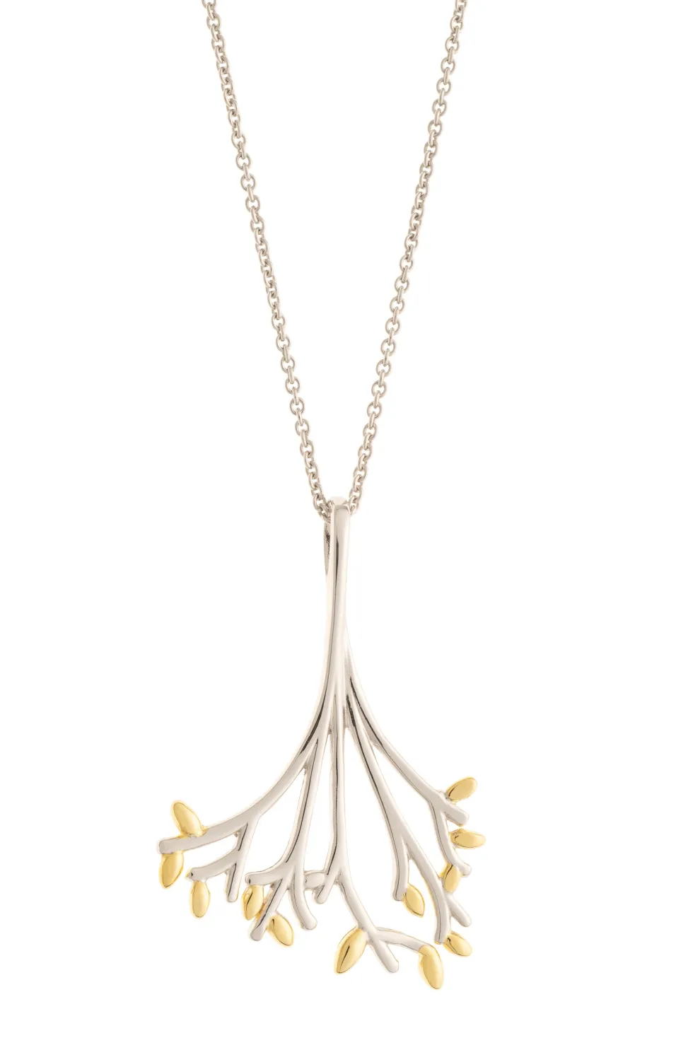 Wildwood Sterling Silver & Gold Pendant